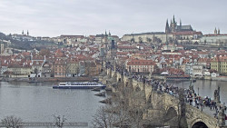 Pražský hrad, Karlův most, Vltava