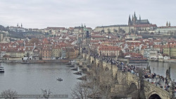Pražský hrad, Karlův most, Vltava