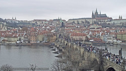 Pražský hrad, Karlův most, Vltava