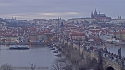Pražský hrad, Karlův most, Vltava