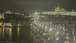 Pražský hrad, Karlův most, Vltava