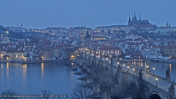 Pražský hrad, Karlův most, Vltava