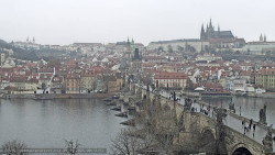 Pražský hrad, Karlův most, Vltava