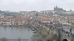 Pražský hrad, Karlův most, Vltava