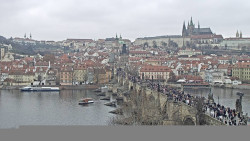 Pražský hrad, Karlův most, Vltava