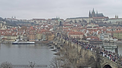 Pražský hrad, Karlův most, Vltava