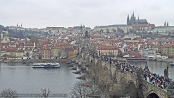 Pražský hrad, Karlův most, Vltava
