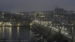 Pražský hrad, Karlův most, Vltava