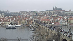 Pražský hrad, Karlův most, Vltava