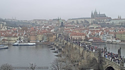 Pražský hrad, Karlův most, Vltava