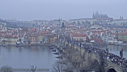 Pražský hrad, Karlův most, Vltava