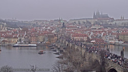 Pražský hrad, Karlův most, Vltava
