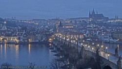 Pražský hrad, Karlův most, Vltava