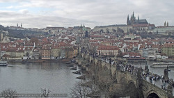 Pražský hrad, Karlův most, Vltava