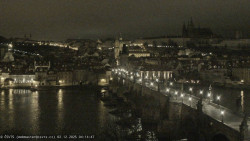 Pražský hrad, Karlův most, Vltava