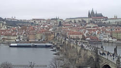 Pražský hrad, Karlův most, Vltava