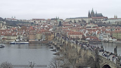 Pražský hrad, Karlův most, Vltava