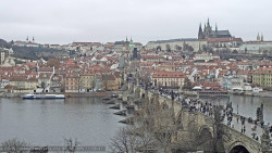 Pražský hrad, Karlův most, Vltava