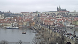 Pražský hrad, Karlův most, Vltava