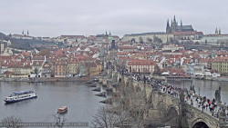Pražský hrad, Karlův most, Vltava