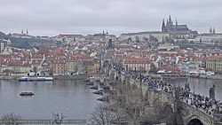 Pražský hrad, Karlův most, Vltava