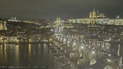 Pražský hrad, Karlův most, Vltava