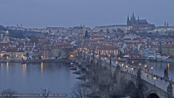 Pražský hrad, Karlův most, Vltava