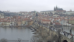 Pražský hrad, Karlův most, Vltava