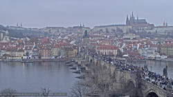 Pražský hrad, Karlův most, Vltava