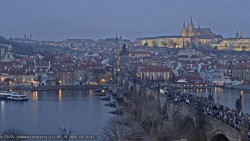 Pražský hrad, Karlův most, Vltava