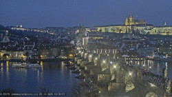 Pražský hrad, Karlův most, Vltava