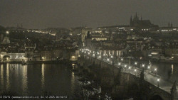 Pražský hrad, Karlův most, Vltava