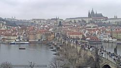 Pražský hrad, Karlův most, Vltava