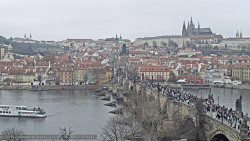 Pražský hrad, Karlův most, Vltava