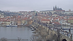 Pražský hrad, Karlův most, Vltava