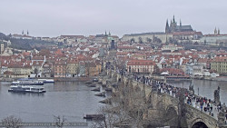 Pražský hrad, Karlův most, Vltava