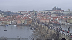 Pražský hrad, Karlův most, Vltava