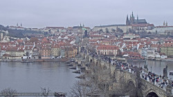 Pražský hrad, Karlův most, Vltava