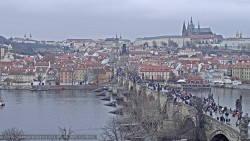 Pražský hrad, Karlův most, Vltava