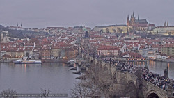 Pražský hrad, Karlův most, Vltava