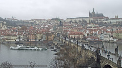 Pražský hrad, Karlův most, Vltava