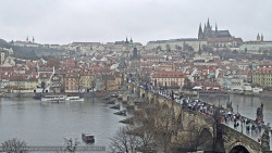 Pražský hrad, Karlův most, Vltava