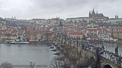 Pražský hrad, Karlův most, Vltava