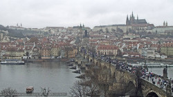 Pražský hrad, Karlův most, Vltava