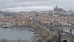 Pražský hrad, Karlův most, Vltava