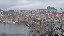 Pražský hrad, Karlův most, Vltava