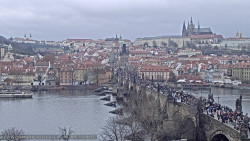 Pražský hrad, Karlův most, Vltava
