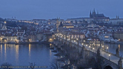 Pražský hrad, Karlův most, Vltava