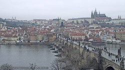 Pražský hrad, Karlův most, Vltava