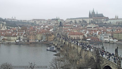 Pražský hrad, Karlův most, Vltava